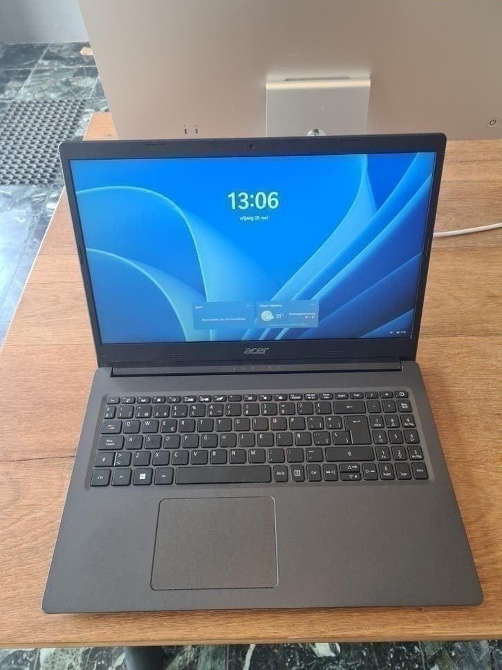 Acer Aspire A315-23 22GB DDR4 512GB SSD uit 2024 garantie, Computers en Software, Windows Laptops, Zo goed als nieuw, 512GB, SSD