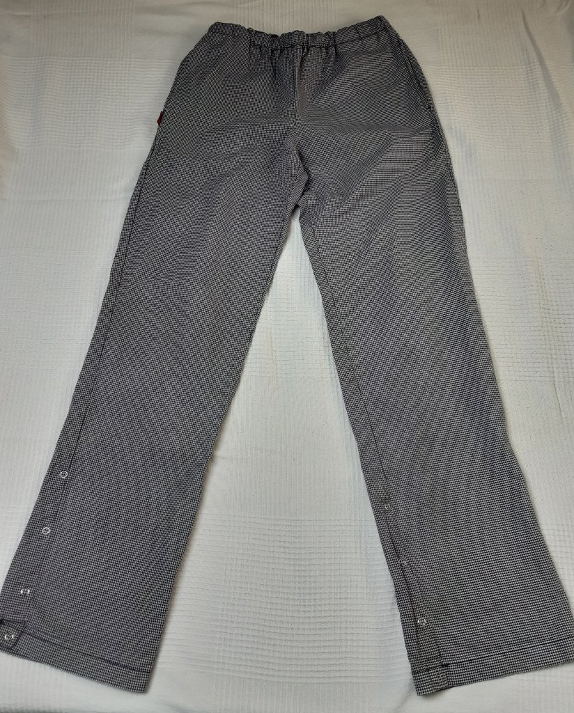 Pantalon de cuisine pied de poule pour homme/femme - LAFONT, Enlèvement ou Envoi, Utilisé