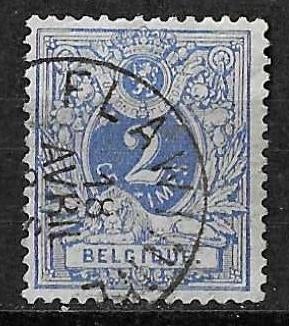 België OPC 27B Liggende leeuw met wapenschild, Ophalen of Verzenden, Gestempeld