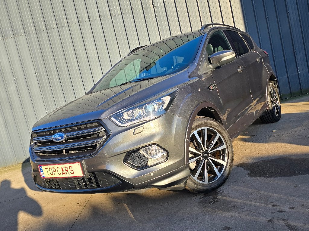 ✔FORD KUGA 1.5i ST-line 2019 Euro6❕ Apps, Trekhaak.., Autos, Cuir et Alcantara, Achat, Entreprise, Boîte manuelle