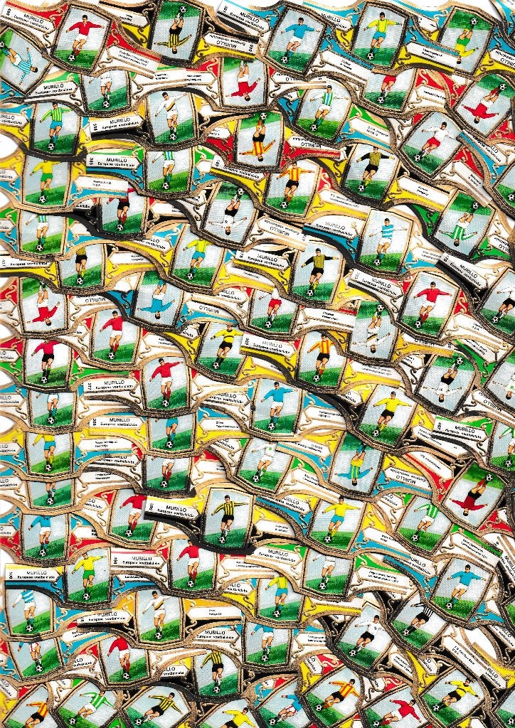 +- 1000 oude sigarenbanden van Murillo / voetbalers, Ophalen of Verzenden, Zo goed als nieuw, Sigarenbandjes