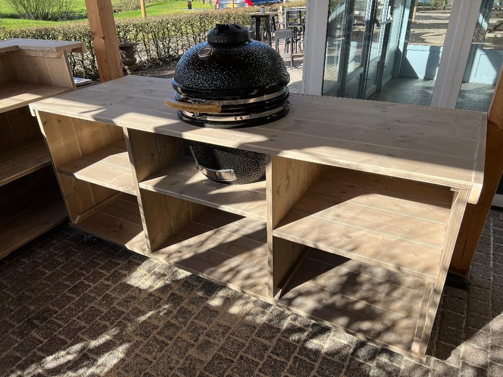 Unieke kwaliteit buitenkeuken van steigerhout of douglashout, Tuin en Terras, Buitenkeukens, Nieuw, Ophalen