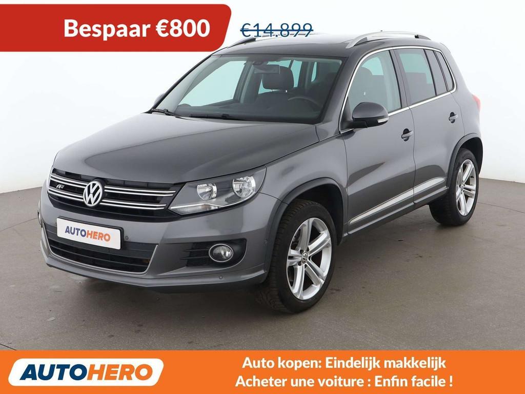 Volkswagen Tiguan 1.4 TSI Sport & Style BlueMotion Tech, Auto's, Volkswagen, Gebruikt, 110 kW, Skiluik, 1505 kg