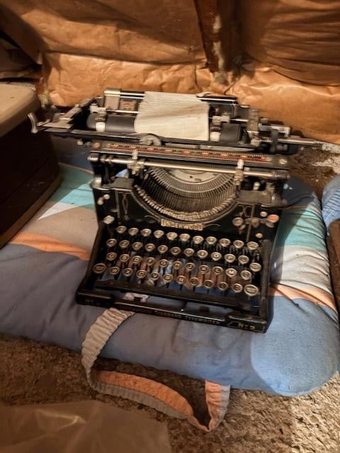 oude schrijfmachine Underwood, Antiek en Kunst, Ophalen