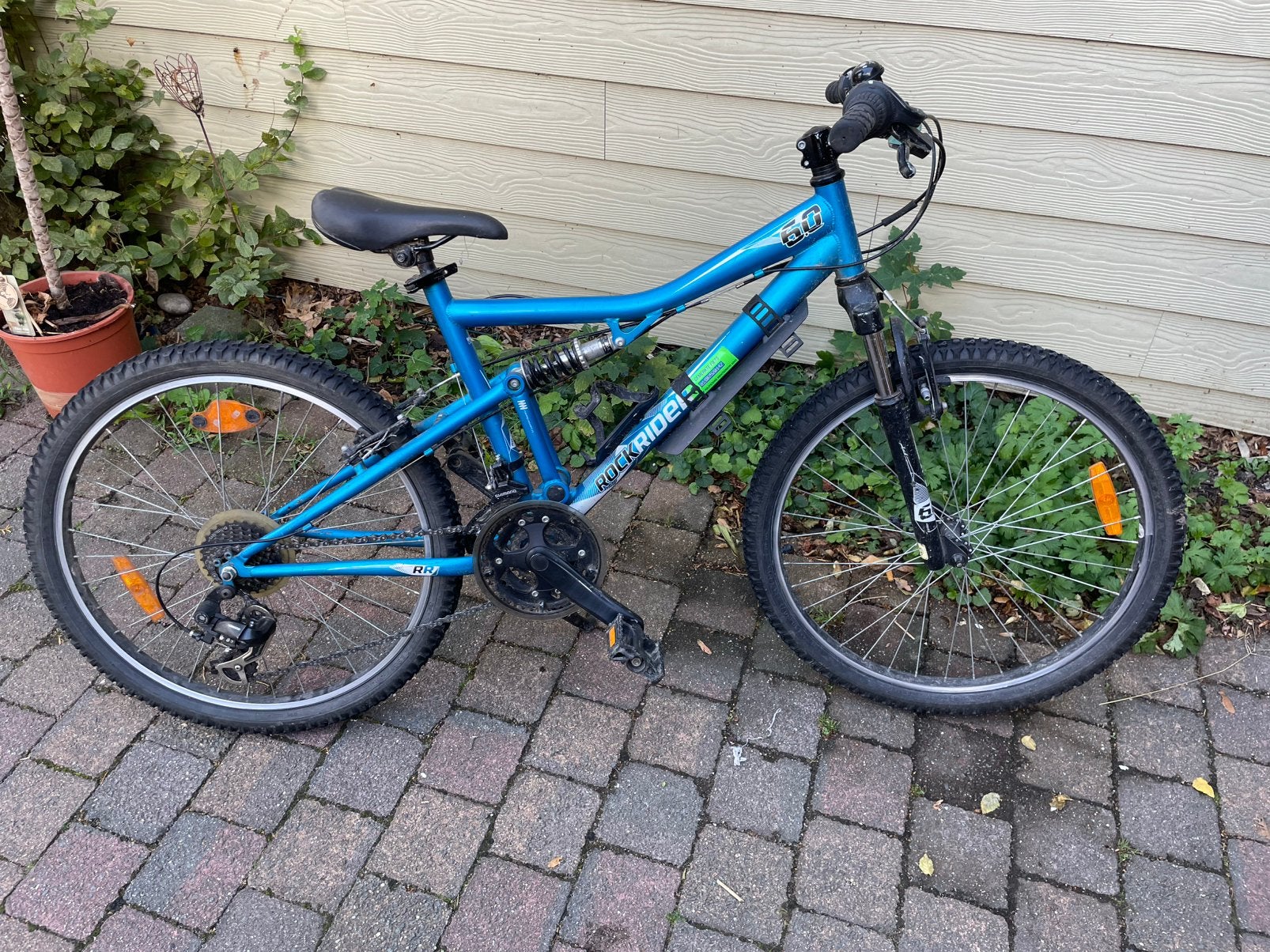 VTT double suspension, Vitesses, Enlèvement, Frein sur jante, 24 pouces