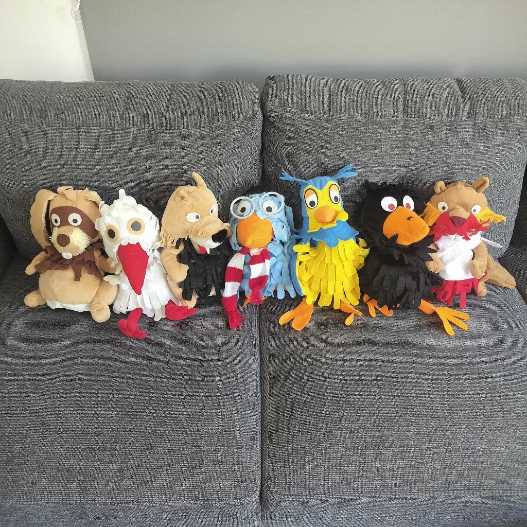 Handpoppen Fabeltjeskrant, Collections, Poupées, Comme neuf, Poupée, Enlèvement