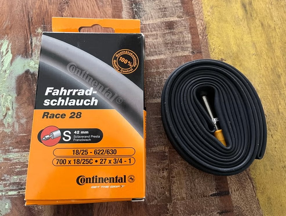 Continental Race 28 Binnenband - Nieuw, Overige typen, Ophalen of Verzenden, Info@onlinebikeparts.be, Online Bike Parts