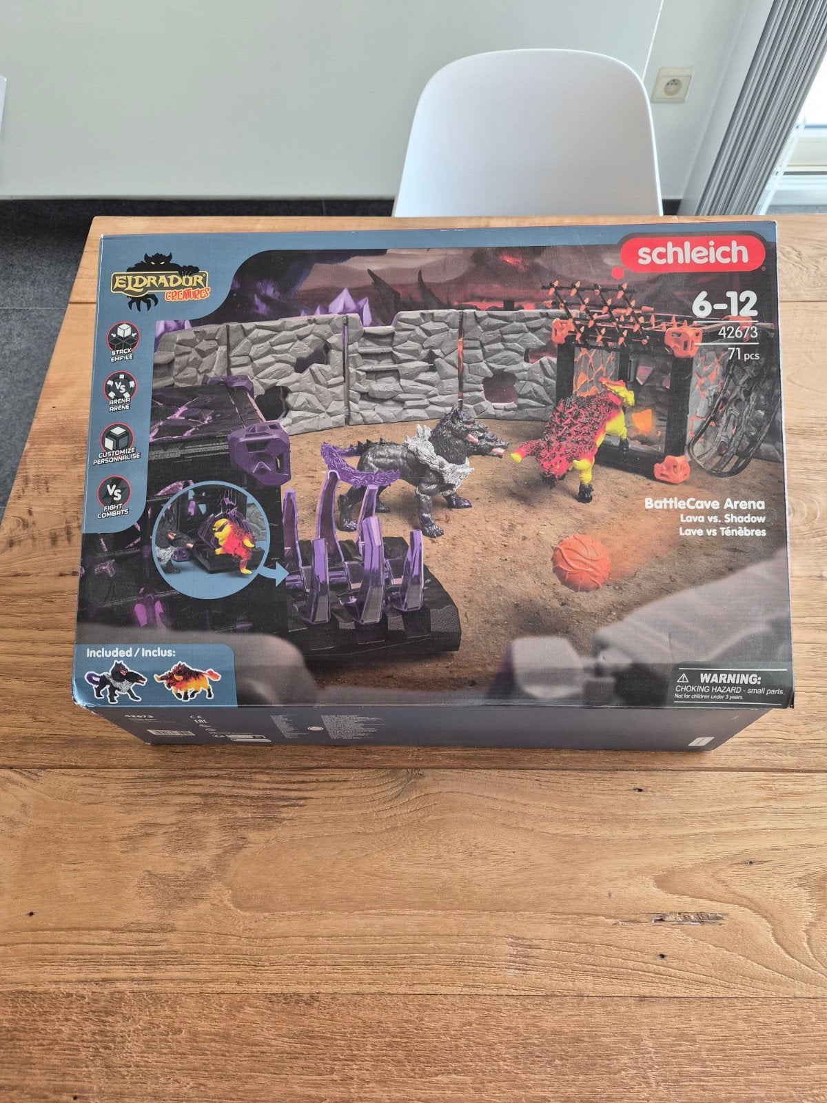 Schleich: BattleCave arena, Ophalen of Verzenden, Zo goed als nieuw