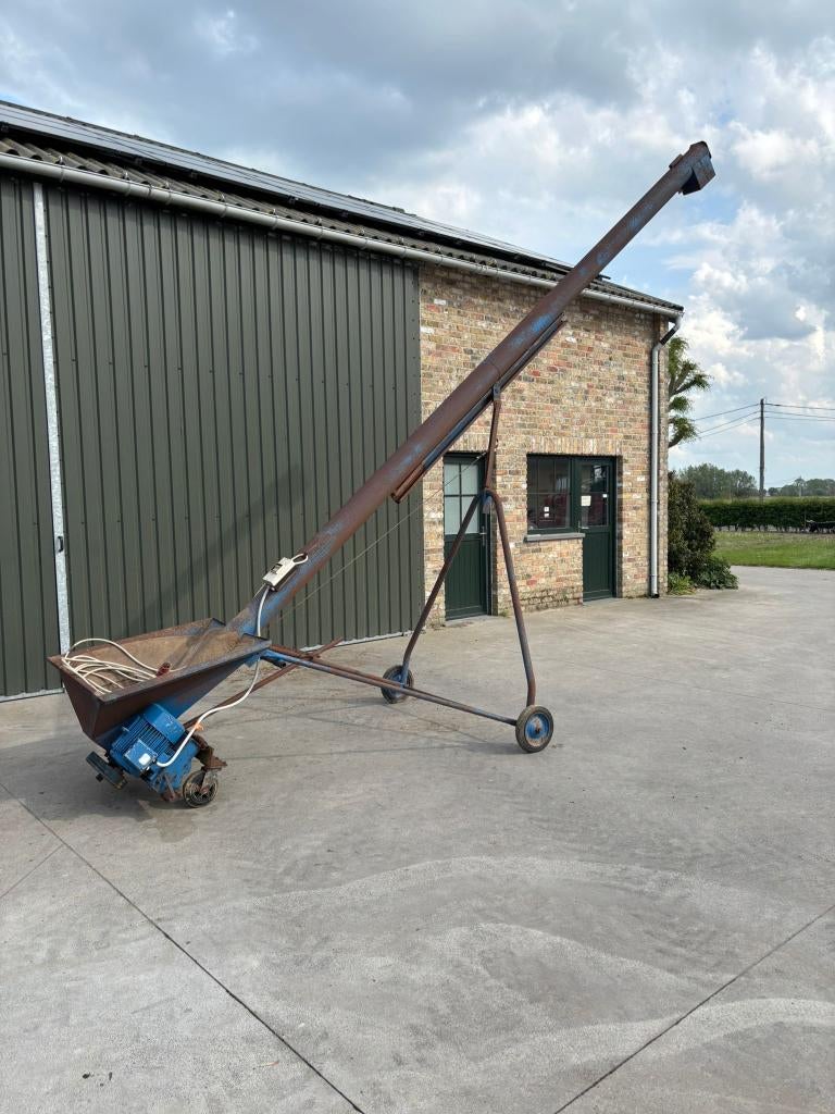 Vijzel voor graan - voeder - pulp - 7 meter, Ophalen, Gebruikt