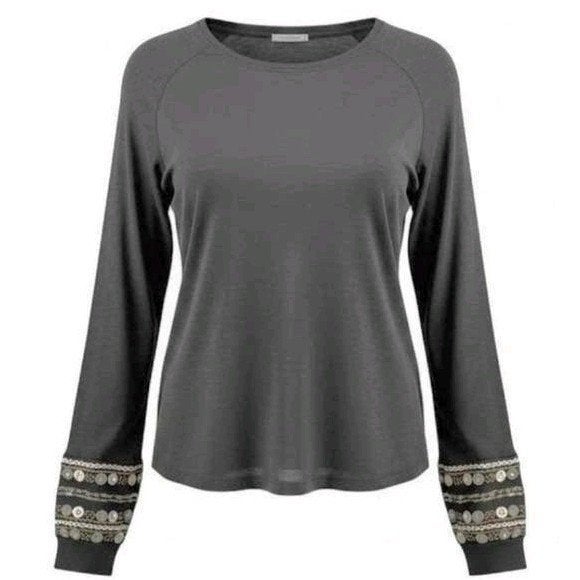 H&M Longsleeve Top Maat 38 - In Topstaat, Kleding | Dames, Topjes, Maat 38/40 (M), H&M, Zwart, Ophalen of Verzenden