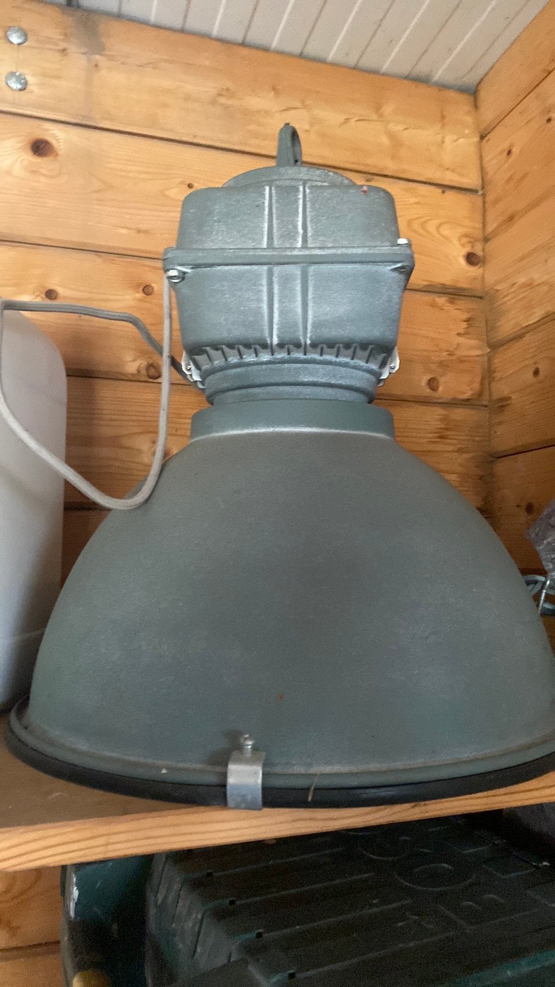 Lamp industriële, Ophalen of Verzenden, Zo goed als nieuw, Industriële
