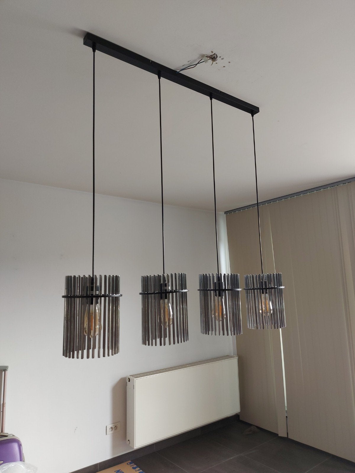 prachtige hanglamp., Huis en Inrichting, Ophalen, Glas