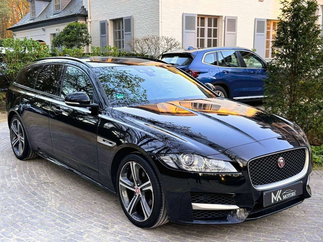 Jaguar XF 25t R-sport Sportbrake 2.0 benzine / Panodak/ Ful, Auto's, Zwart, 4 cilinders, 0 kg, Zwart