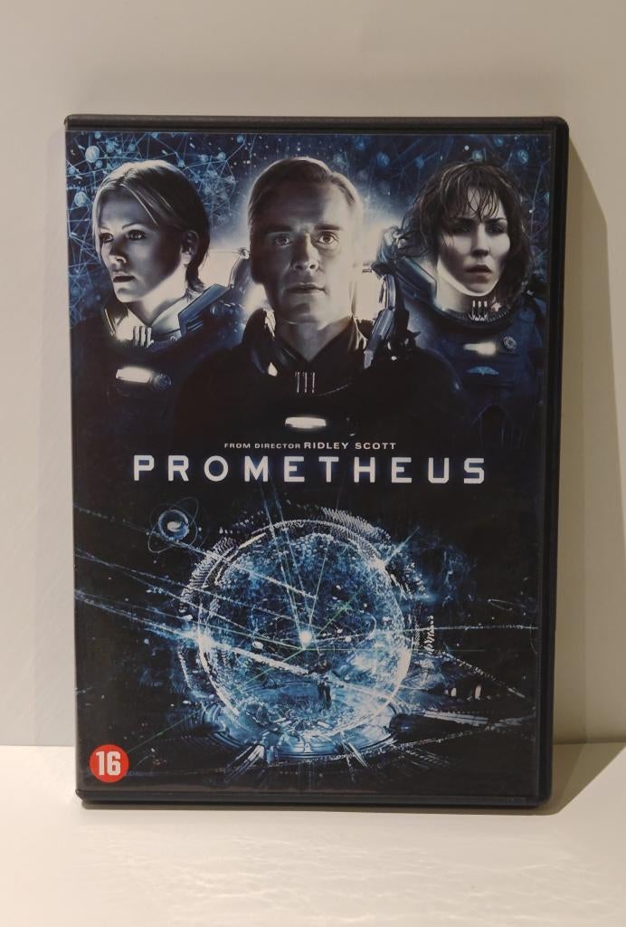 Prometheus DVD Ridley Scott sci-fi thriller Alien Theron, Vanaf 16 jaar, Ophalen of Verzenden, Zo goed als nieuw, Actie