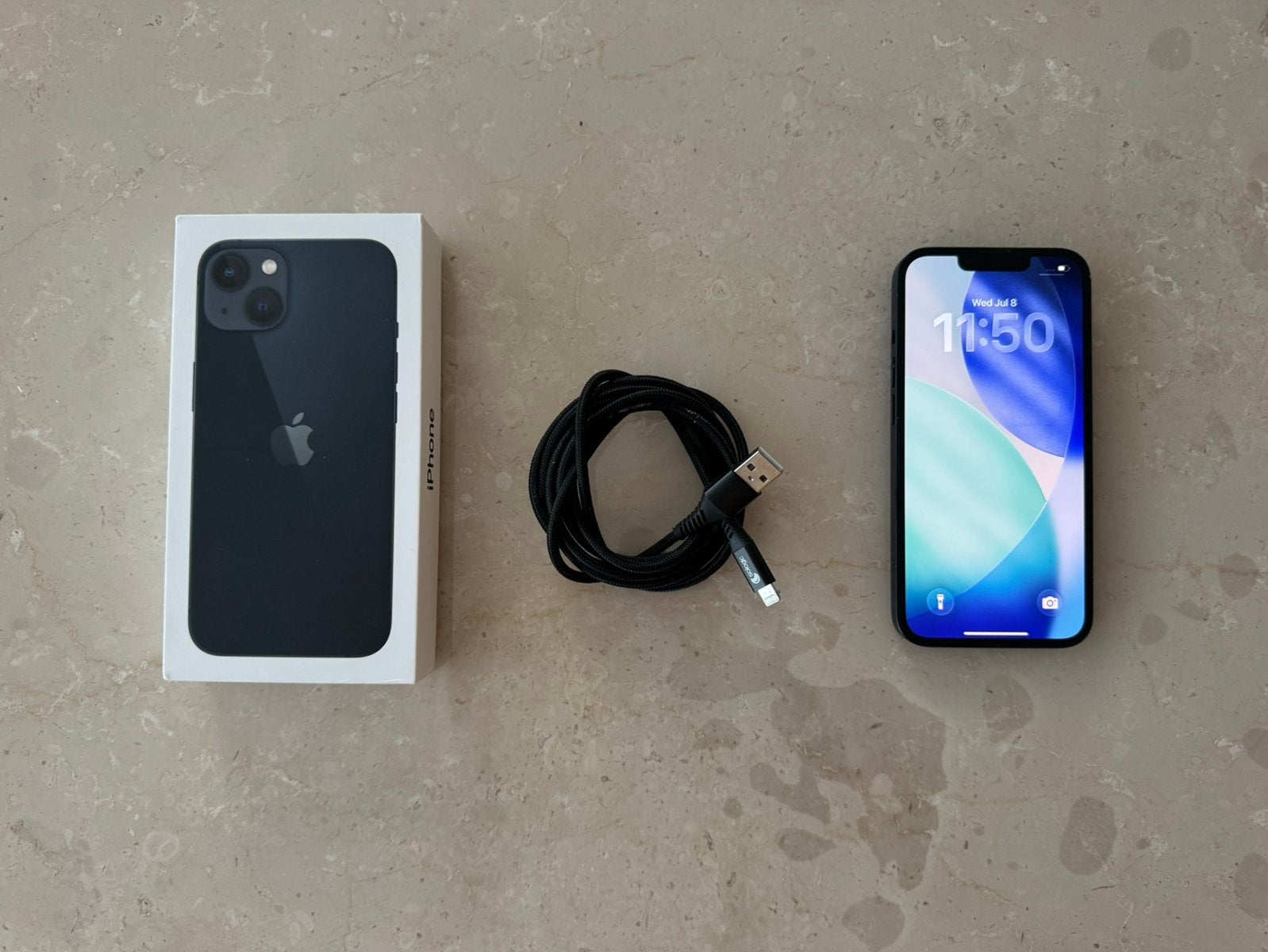 Apple iPhone 13 128GB – Goede staat – Origineel met doos, Télécoms, Téléphonie mobile | Apple iPhone, 128 GB, Enlèvement ou Envoi