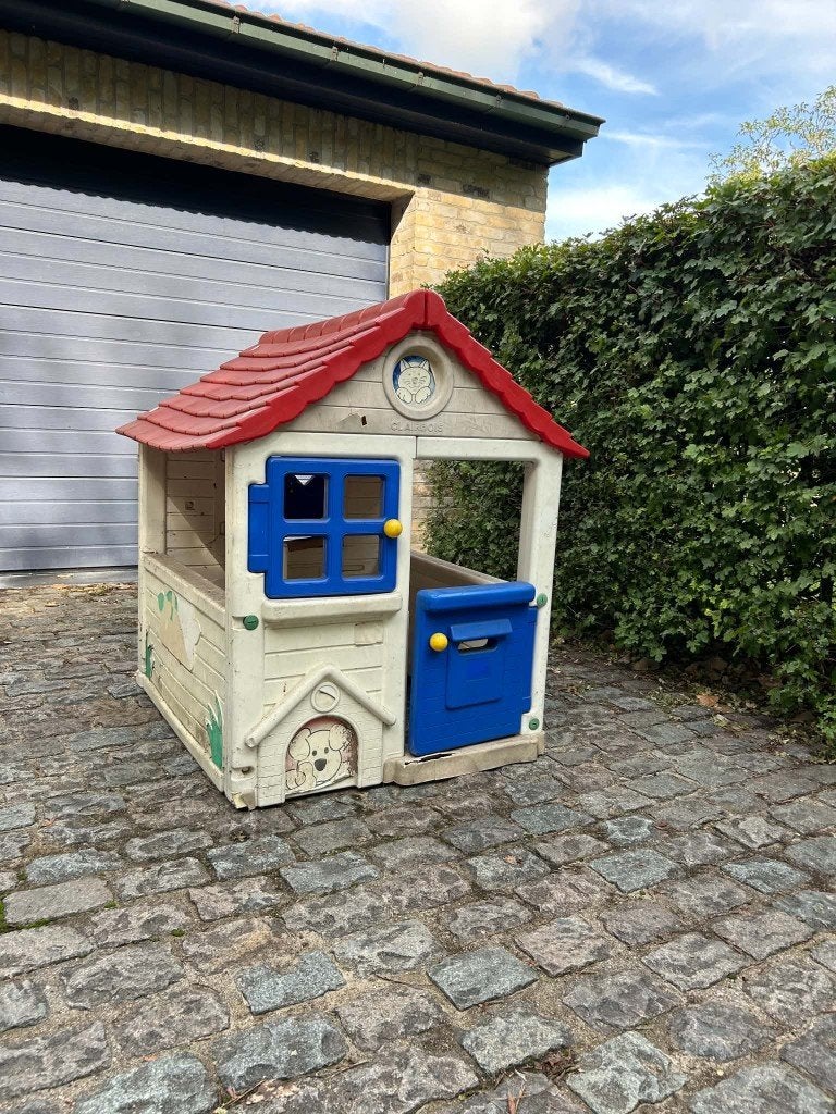 Speelhuisje, Ophalen, Gebruikt, Kunststof