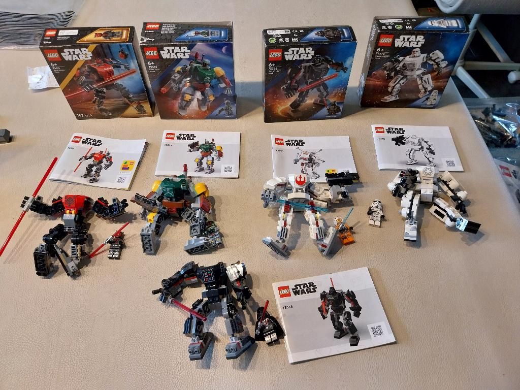 lego star wars lot Mech sets, Star Wars, Lego, Ophalen of Verzenden, Complete set