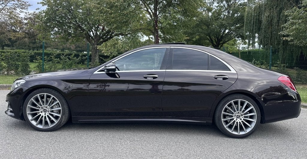 Mercedes S 350 d 4 Matic AMG Pano Keyless Led Full Option, Auto's, Automaat, Euro 6, Bruin, 2987 cc