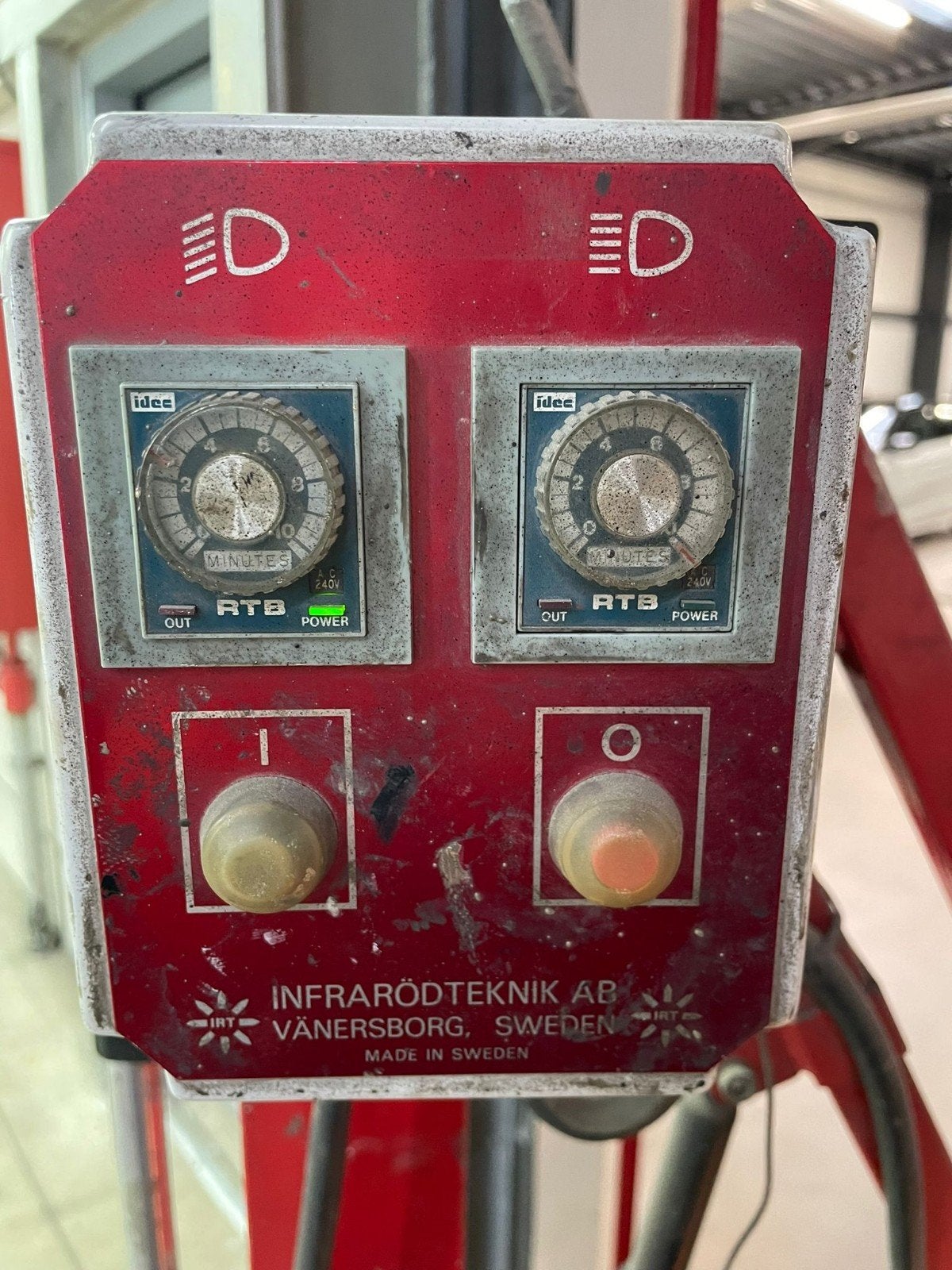 Sécheur IRT, Enlèvement, Utilisé