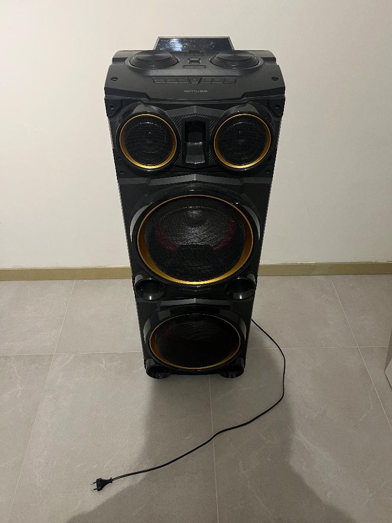 Muziek box usb - radio - bluetooth + micro, Ophalen, Zo goed als nieuw