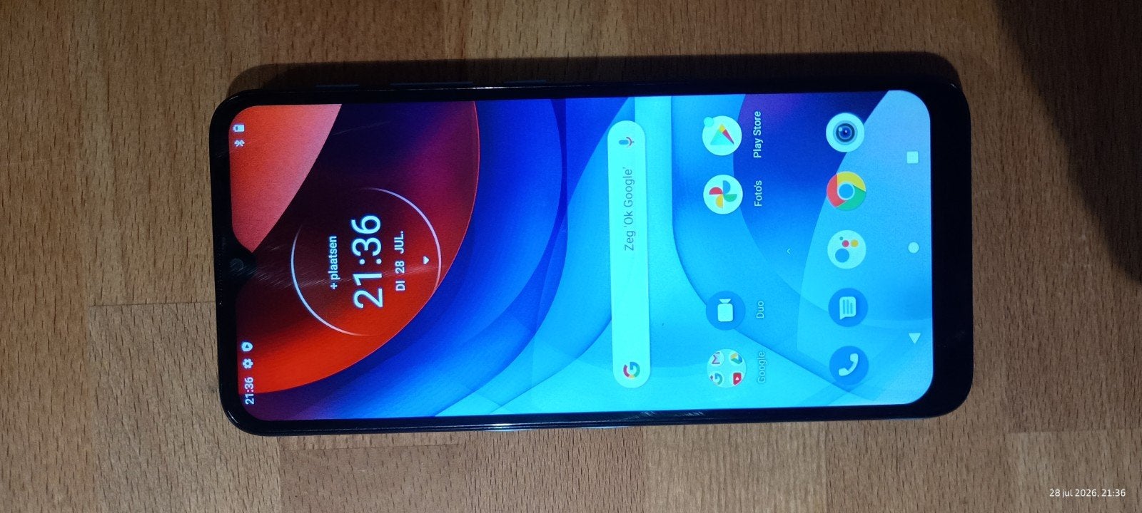 Motorola e7 power, Blauw, Ophalen of Verzenden, Zo goed als nieuw, Zonder simlock
