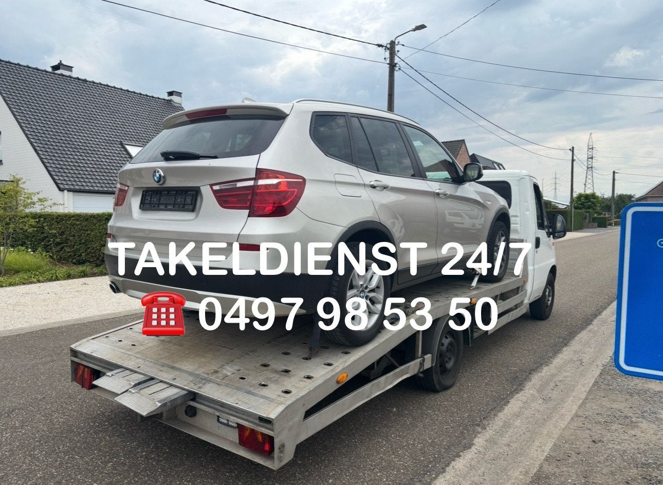 24/7 TAKELDIENST / AUTOSTRANSPORT ️ 0497 98 53 50, Enlèvement