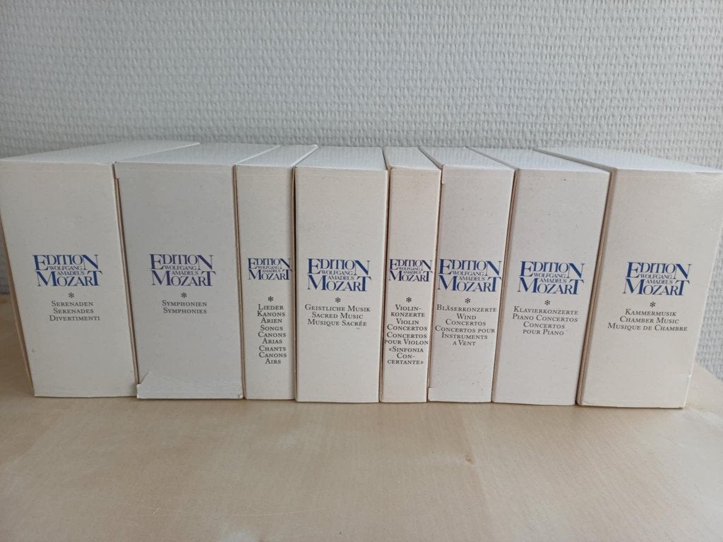 CD Boxen Amadeus Mozart, Enlèvement, Mozart