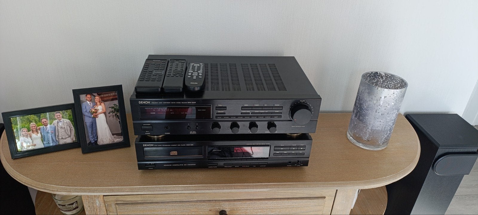 Boitiers stéréo Denon + Bose, TV, Hi-fi & Vidéo, Lecteurs vidéo, Enlèvement