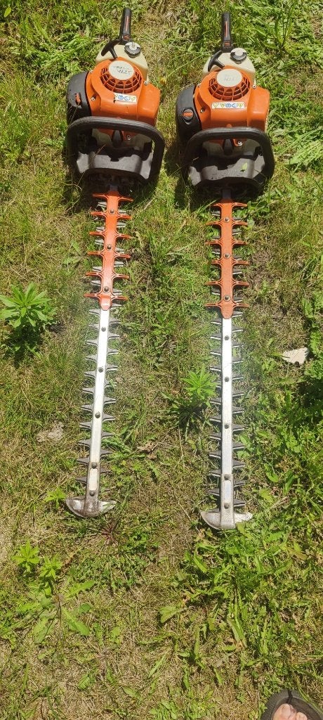 Stihl heggenscharen HS82R lang model, Ophalen, Elektrisch