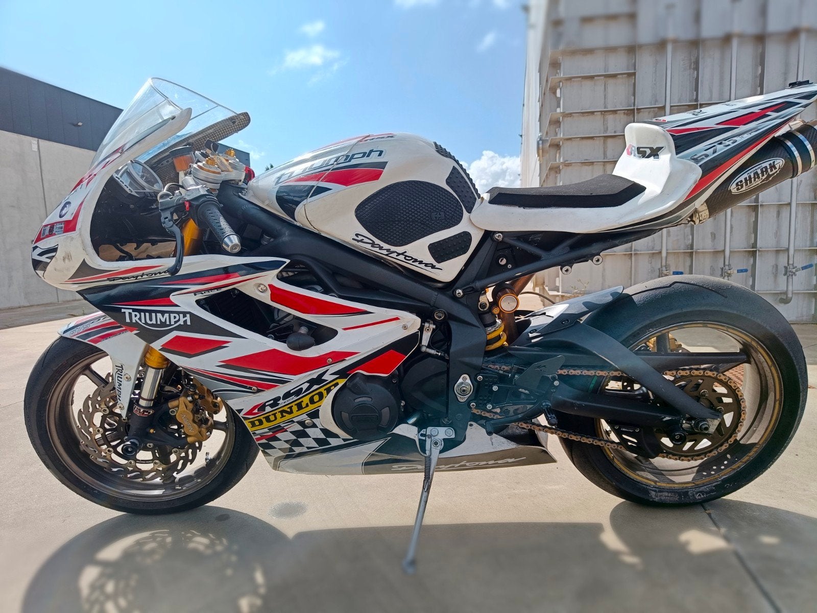 Triumph Daytona 675 - circuitmoto - full option, Permis Moto A, Occasion, Super Sport, Particulier