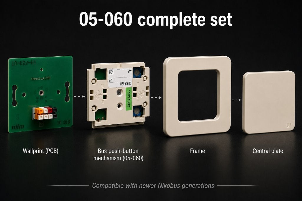 Nikobus 05-060 complete set | alternatief 05-060-01, Verzenden, Zo goed als nieuw
