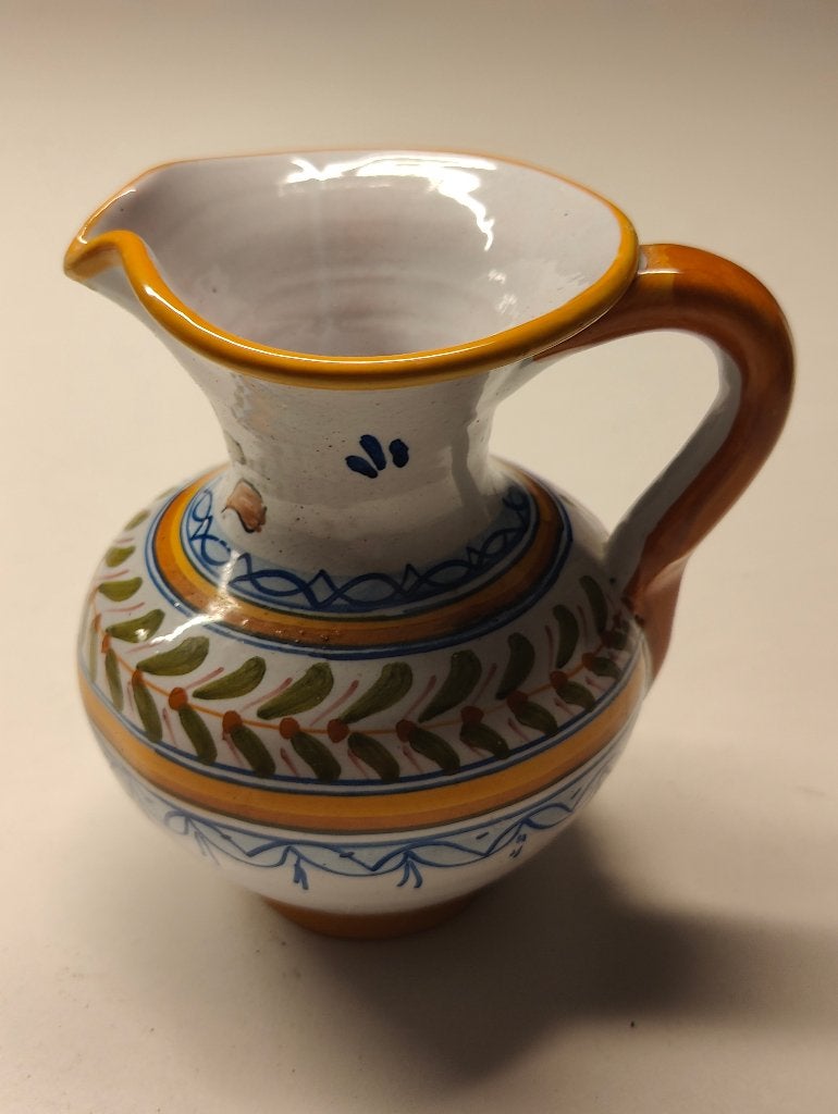Handgemaakt keramisch kannetje Talavera Spanje, Ophalen of Verzenden