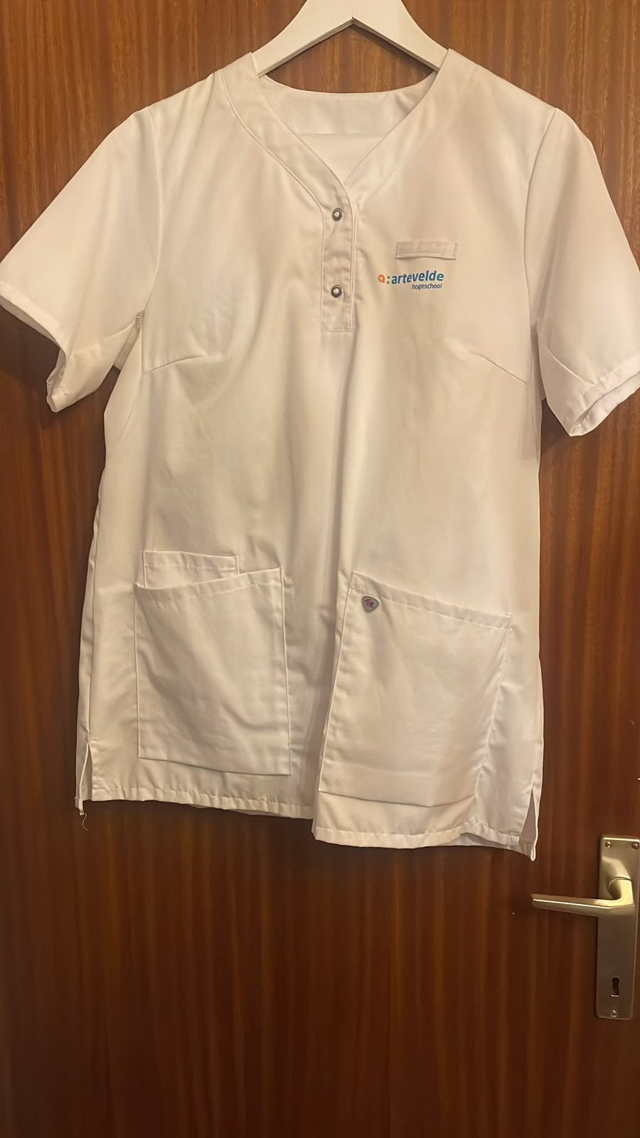 Arteveld hogeschool Gent kleding maat M, Ophalen, Zo goed als nieuw, Maat 38/40 (M), Wit