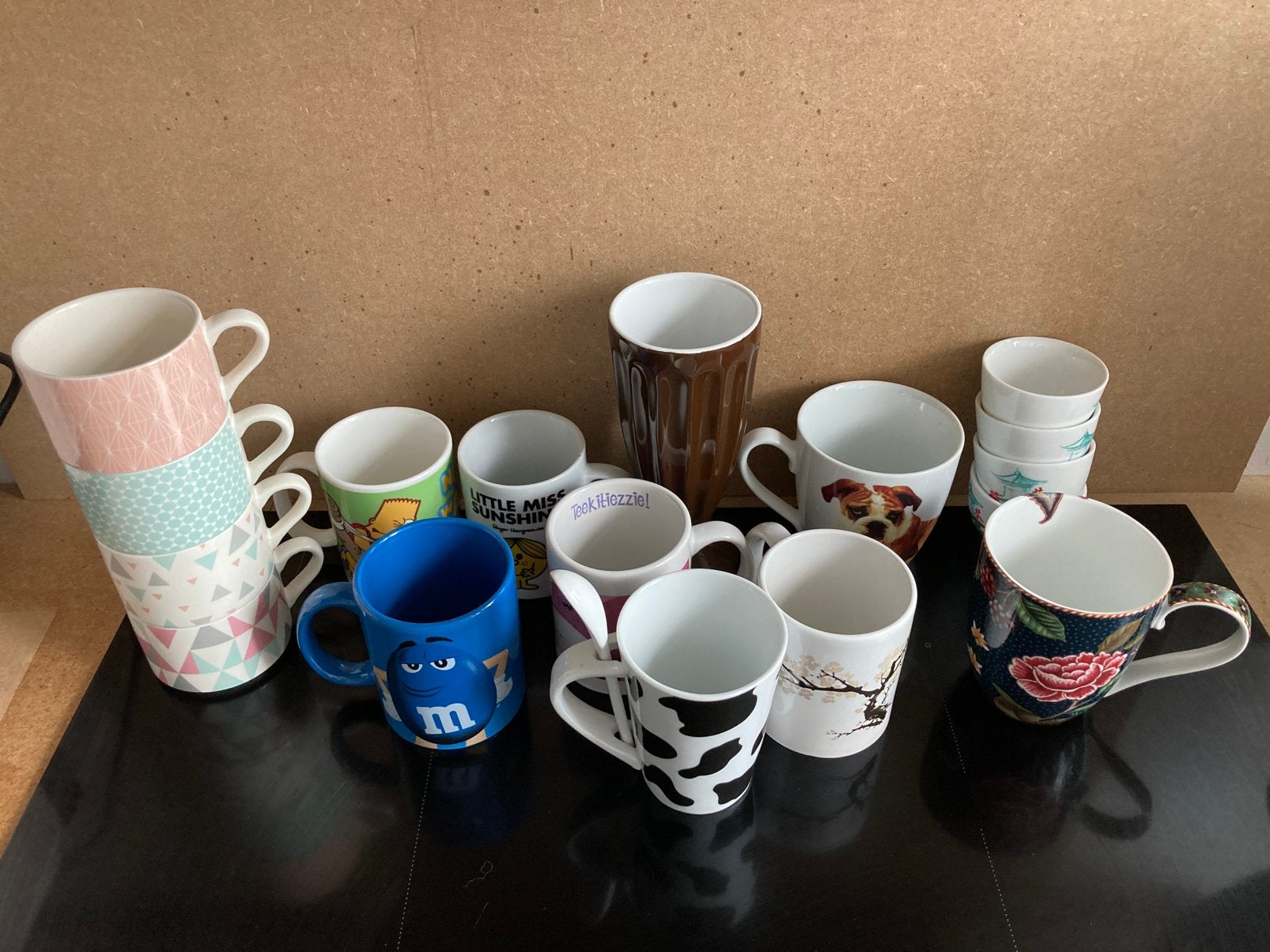 Lot de tasses, Maison & Meubles, Enlèvement, Utilisé