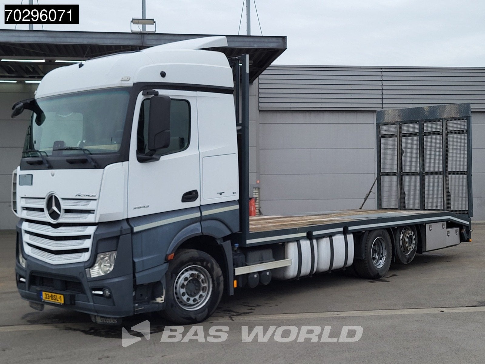Mercedes Actros Actros 2543 6X2 NL-Truck Machine transporter, Autos, Achat, Euro 6, Entreprise, Mercedes-Benz