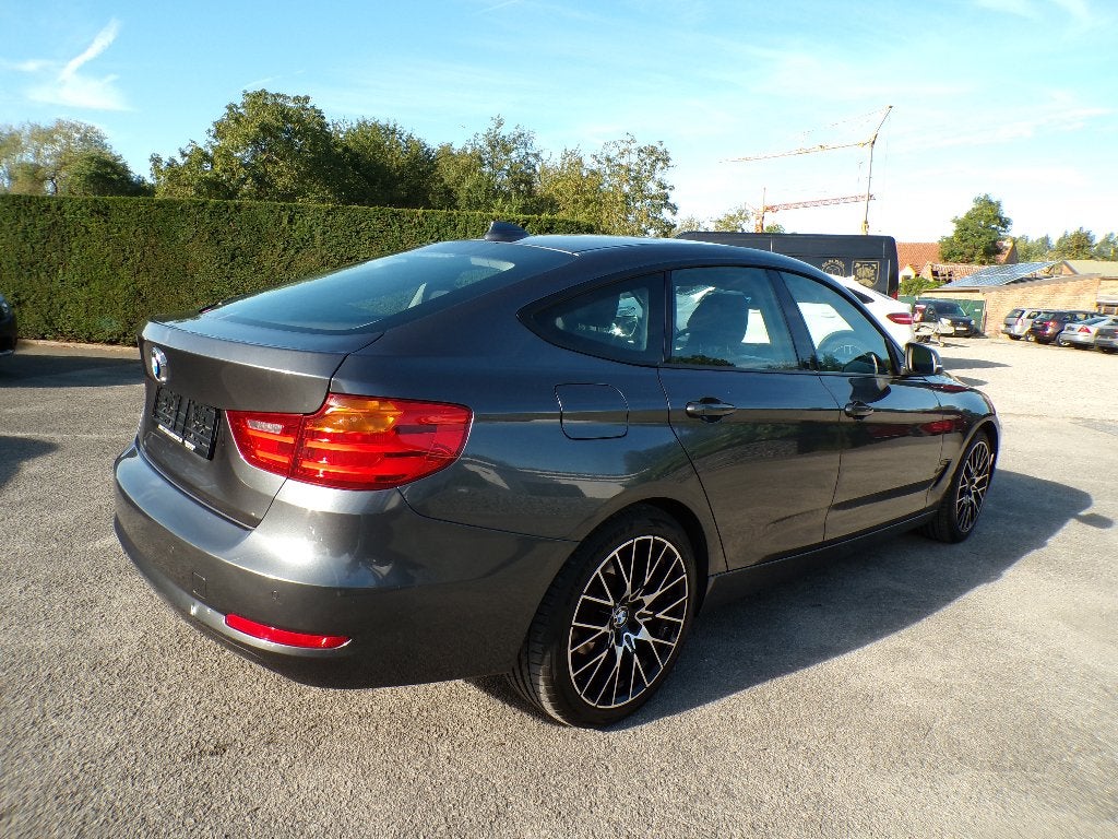 BMW 318d GT GPS/Cuir/CT OK/Garanti/158.000km, Autos, Argent ou Gris, Achat, Euro 6, Entreprise