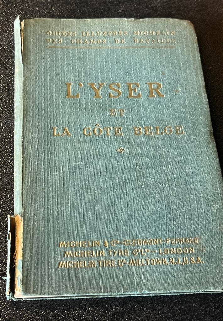 Michelin&c “l’Yser et côte Belge”1920, Ophalen