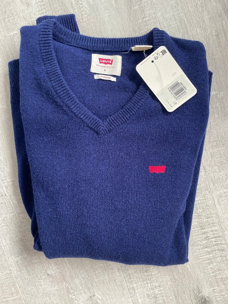 Pull Levis homme, Kleding | Heren, Maat 52/54 (L), Blauw, Nieuw, Ophalen of Verzenden