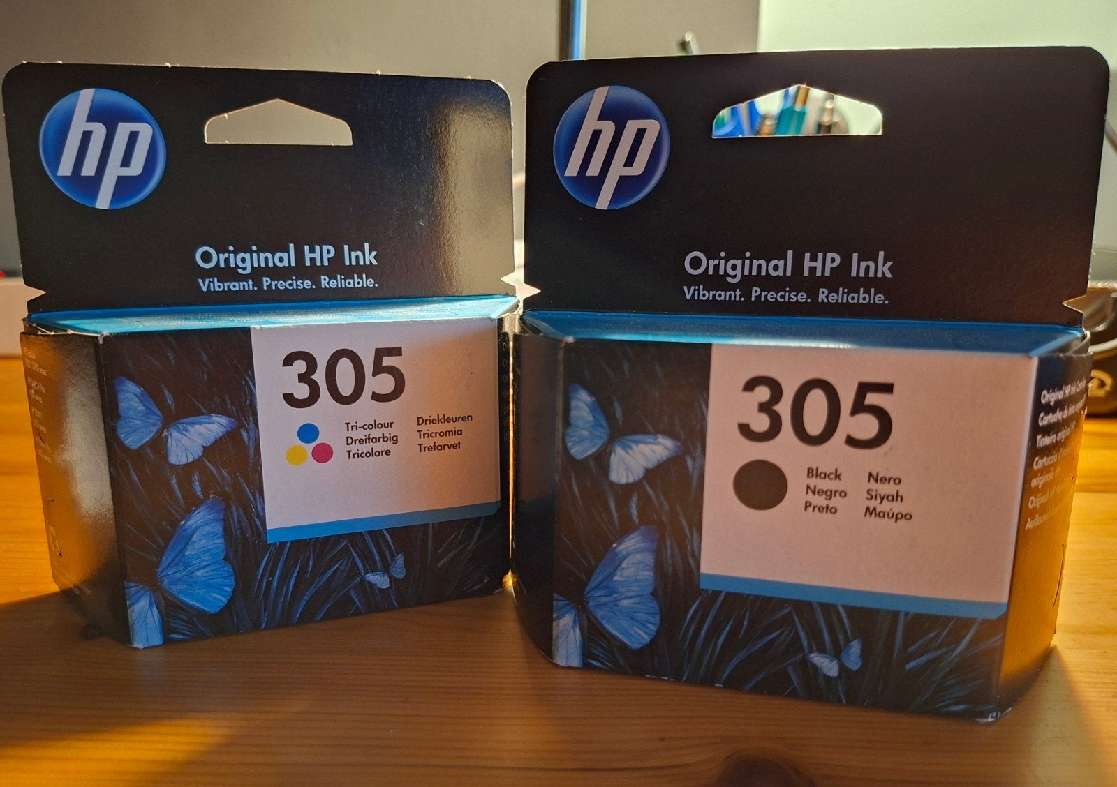 HP 305 Inktcartridges Set (zwart + kleur), Computers en Software, Ophalen, Hp