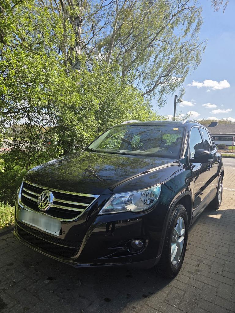 Volkswagen tiguan 2l diesel 4motion, Auto's, Zwart, Diesel, Vierwielaandrijving, Particulier