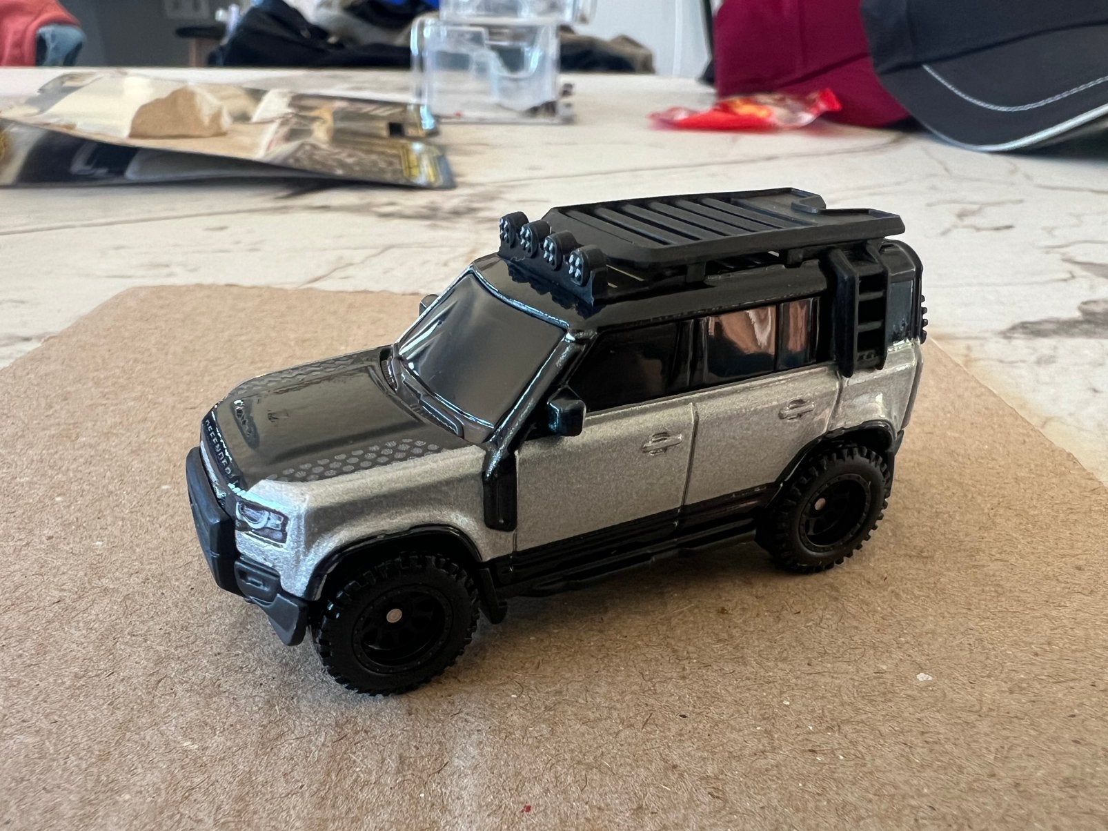Hot wheels land rover defender 110, Ophalen of Verzenden, Zo goed als nieuw