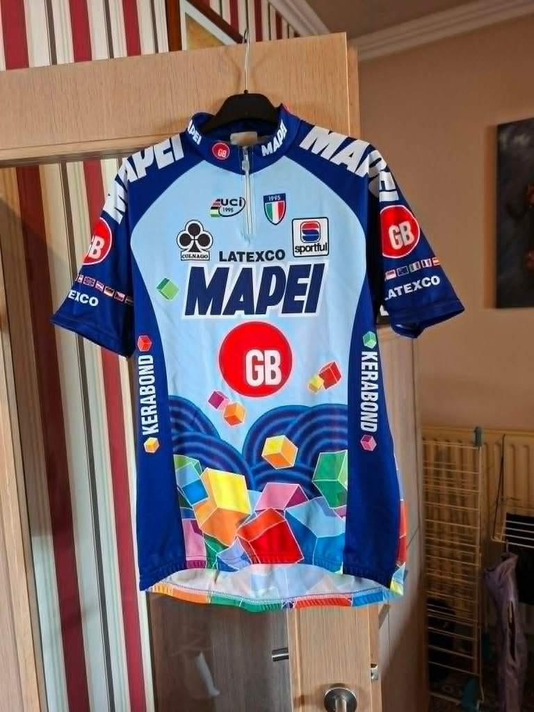 wielershirt / Mapei-GB 1995, Ophalen of Verzenden, S, Bovenkleding, Sportful
