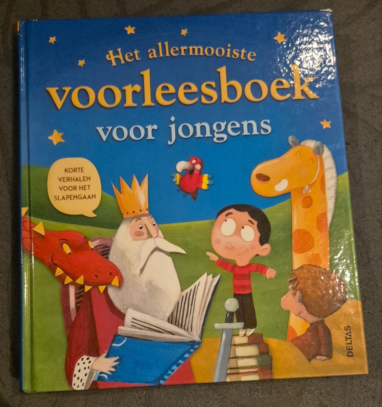 Het allermooiste voorleesboek voor jongens, Ophalen