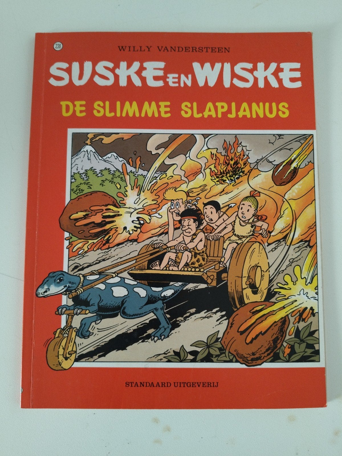 Suske en Wiske. De slimme slapjanus, Gelezen, Willy Vandersteen, Eén stripboek, Ophalen of Verzenden