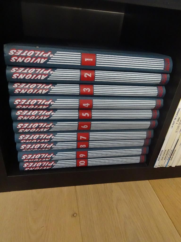 Lot magazine aviation - Avions et pilotes - Edition Atlas, Ophalen of Verzenden, Zo goed als nieuw, Boek of Tijdschrift