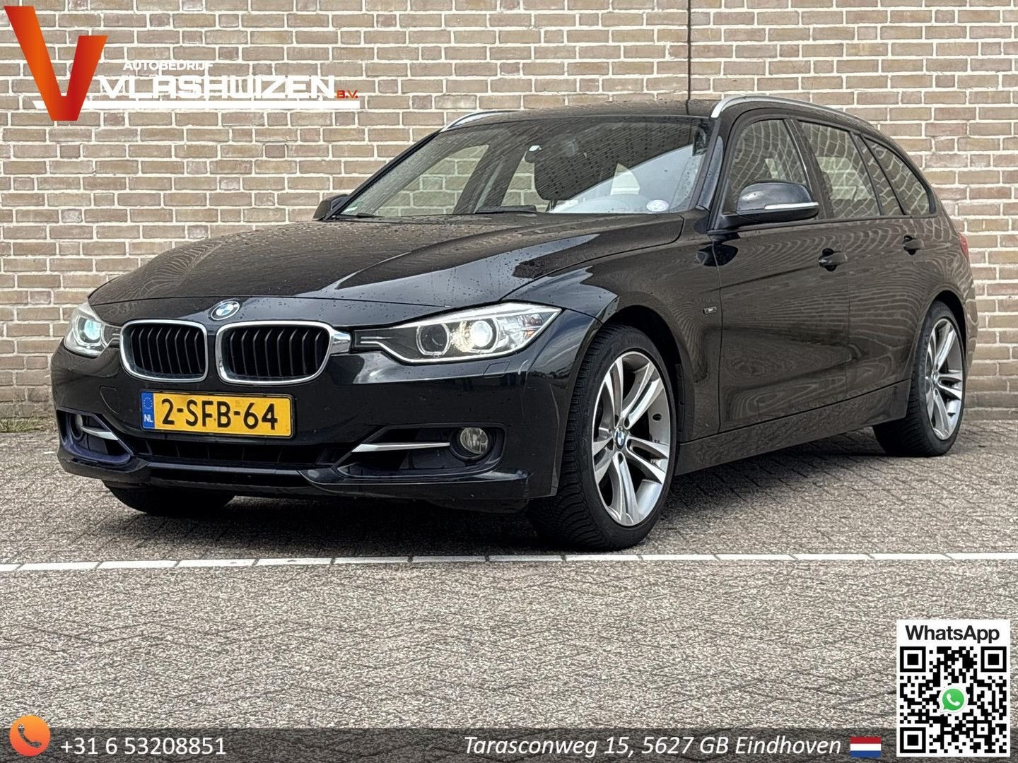 BMW 328 3-serie Touring 328i High Executive Automaat | Leder, Auto's, BMW, Automaat, Zwart, Break, 3 Reeks