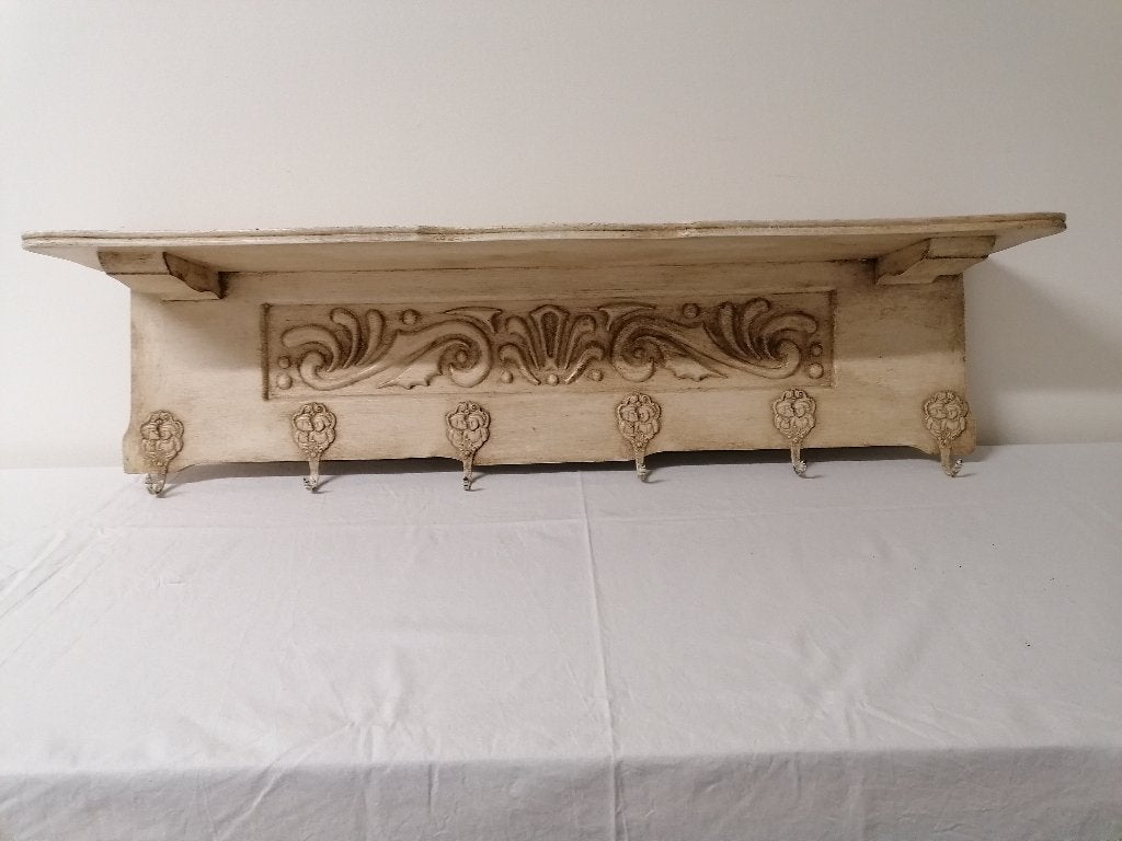 Kapstok landelijke stijl, Moins de 100 cm, Portemanteau mural, Comme neuf, Enlèvement