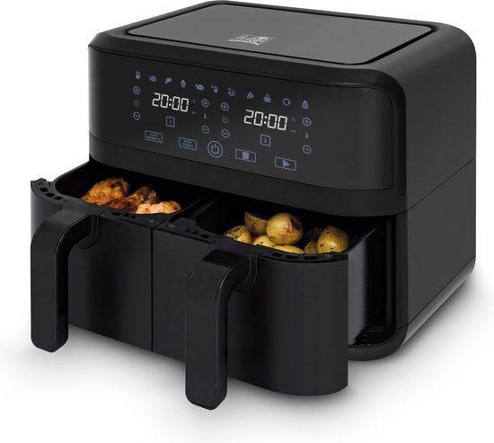 FRITEL snacktastic 8180 DUO Airfryer 2x4,5l NIEUW in de doos, Elektronische apparatuur, Ophalen of Verzenden, Nieuw, Airfryer