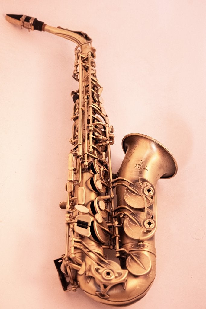 Saxophone alto Série 400 - Laiton - Brossé, Enlèvement ou Envoi, Utilisé, Alto, Avec valise