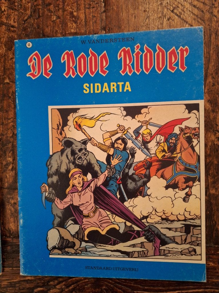 de rode ridder 80: Sidarta, Eén stripboek, Ophalen of Verzenden, Gelezen